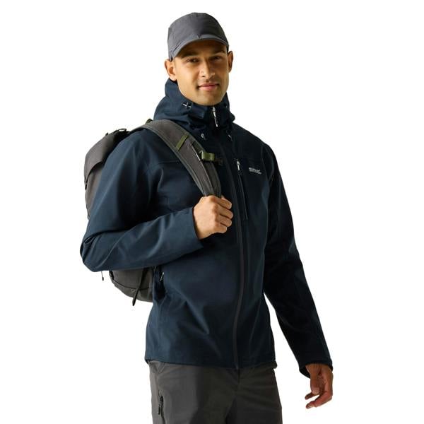 Regatta Mens Birchdale II Waterproof Jacket - Navy - 