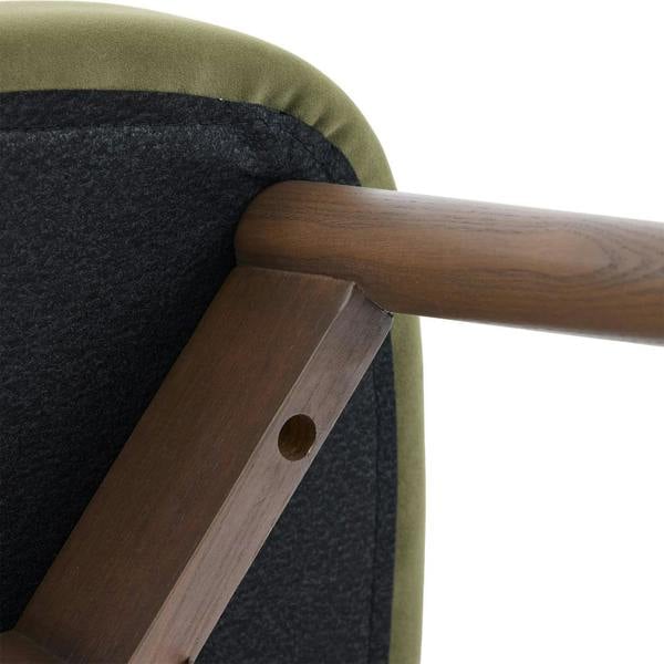 TRL Furniture Luxecraft Fabric Chair - Olive Green (Set of 2)