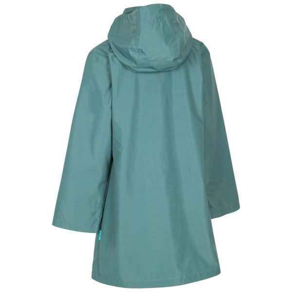 Trespass Girls Drizzling Waterproof Jacket - Spruce Green