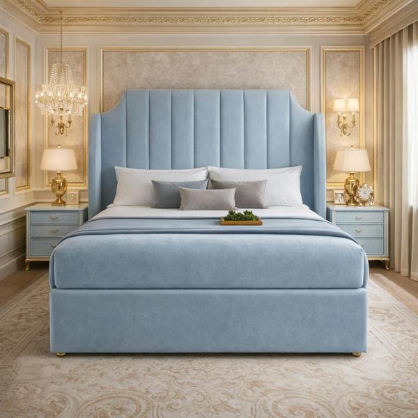 Great British Beds Winged Art Deco Divan Bed