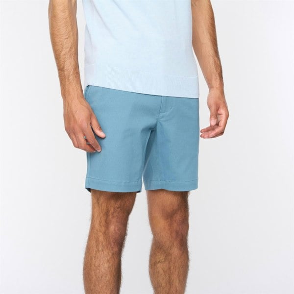 Gabicci V54GV01 Mens Cooper Stretch Twill Shorts Gabicci Vintage - AQUA