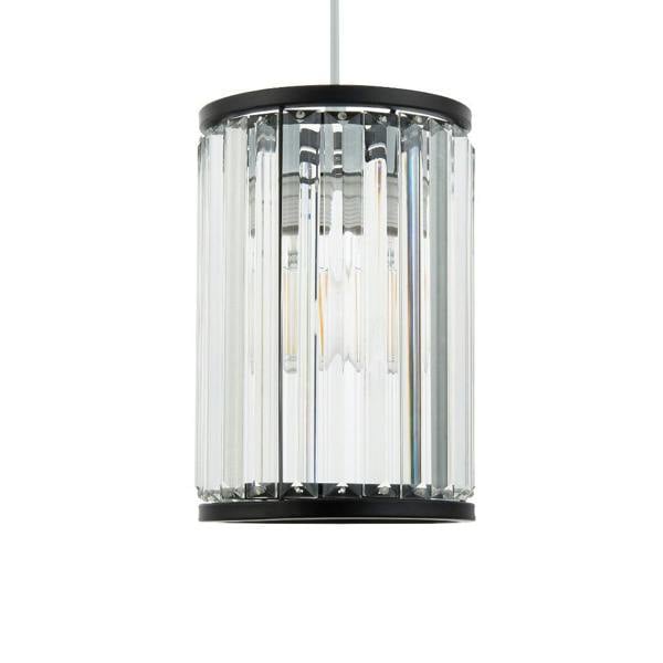 Pagazzi Lighting Resto Matte Black Narrow Easy-Fit Pendant