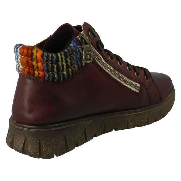 Rieker Ladies Rieker Wide Fit Ankle Boots N1305