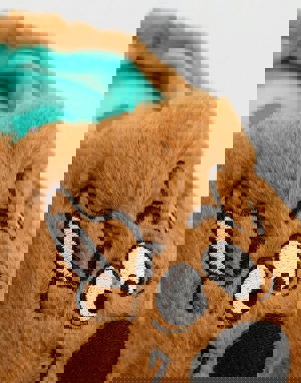 Scooby Doo Unisex Brown Character Face Mule Slippers