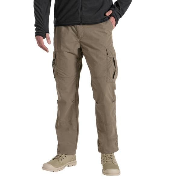 Craghoppers Mens III Nosilife Cargo Trousers - Pebble