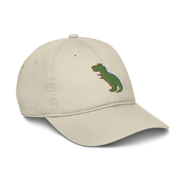 ANCHOR & CREW T-Rex Snap Dancin' In The Wild Organic Cotton Embroidered Baseball Cap