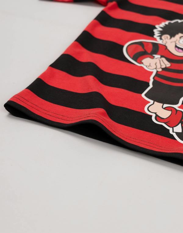 Vanilla Underground Beano Boys Red Dennis The Menace Short Sleeved T-Shirt