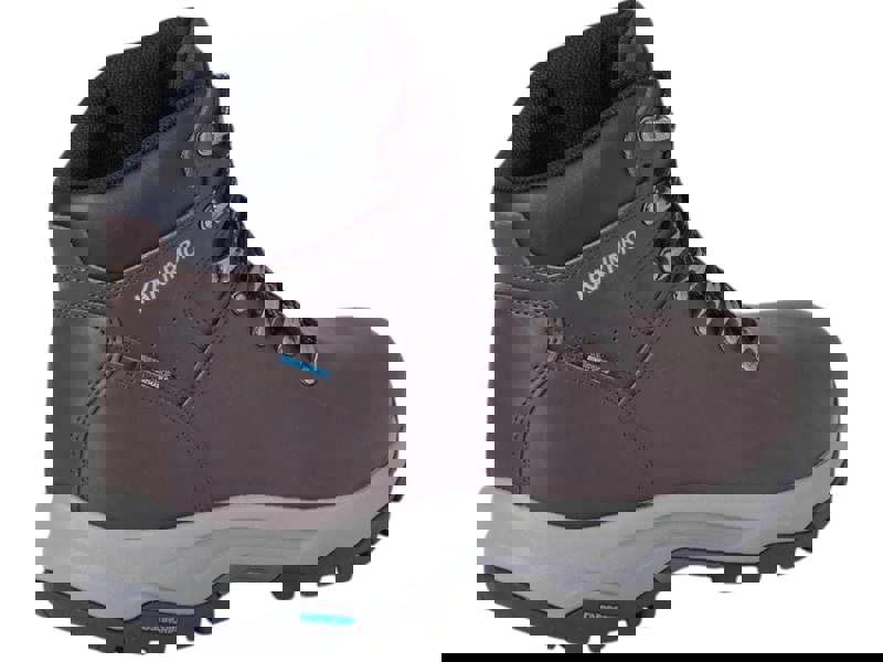 Karrimor Mendip 4 Mens Walking Hiking Lace Up Trek Leather Boots, waterproof hiking boots with sturdy leather construction, lace-up design, and rugged sole suitable for outdoor trekking.