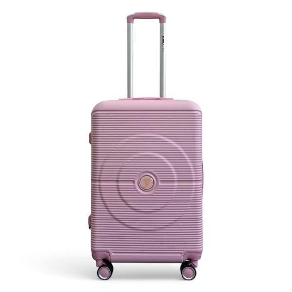 Infinity Luggage Robust ABS Hard Shell 8 Wheels Luggage Travel Holiday Cabin Suitcase Set