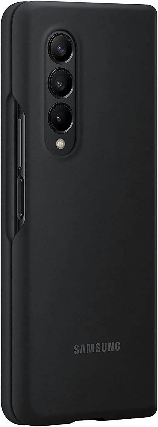 Samsung Galaxy Z Fold 3 Silicone Cover Black - EF-PF926TBEGWW
