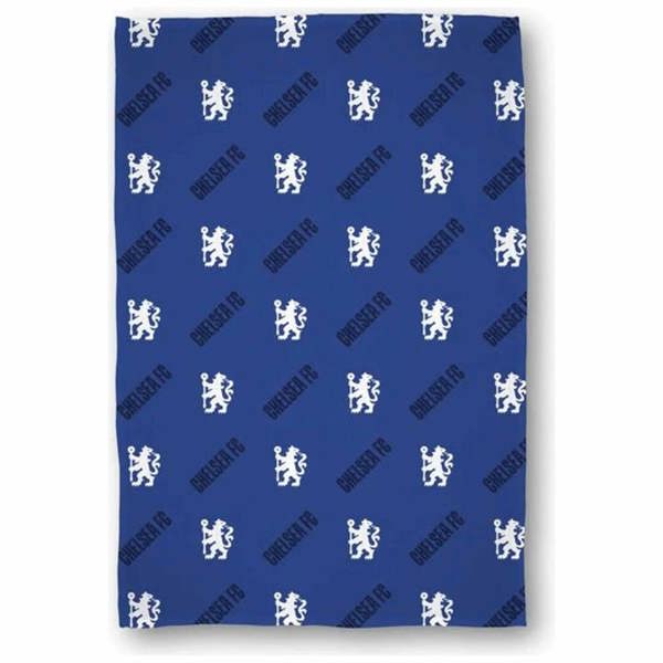 Chelsea FC Rotary Fleece Blanket, Bedroom, Sports, Gift