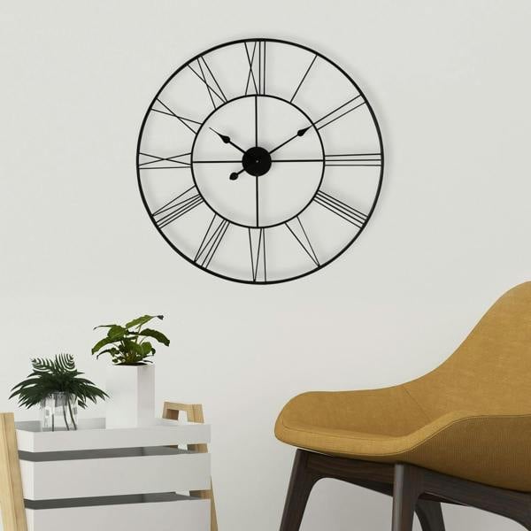 WALPLUS WC2140 - Slim Iron Wall Clock - 56 cm / 22 in