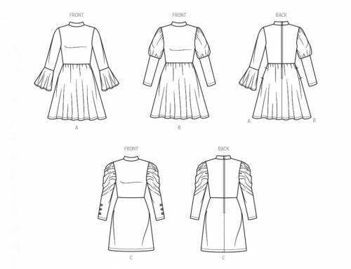 Simplicity Sewing Pattern 9862, Dresses for Kids, HH (3-4-5-6) - Intermediate