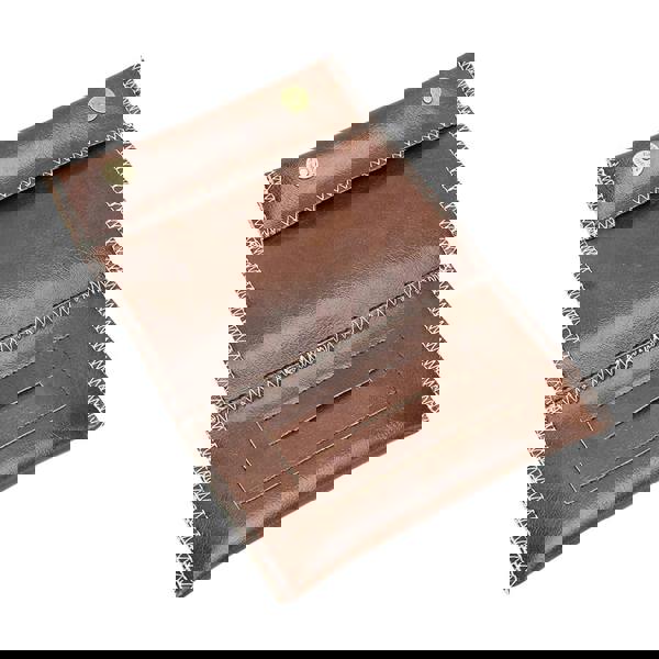 KAV Handcrafted PU Leather Tobacco Pouch - Compact Lightweight 6.23 x 3.4 inches Size for Travel & Daily Use - Durable and Stylish Holder for Smokers