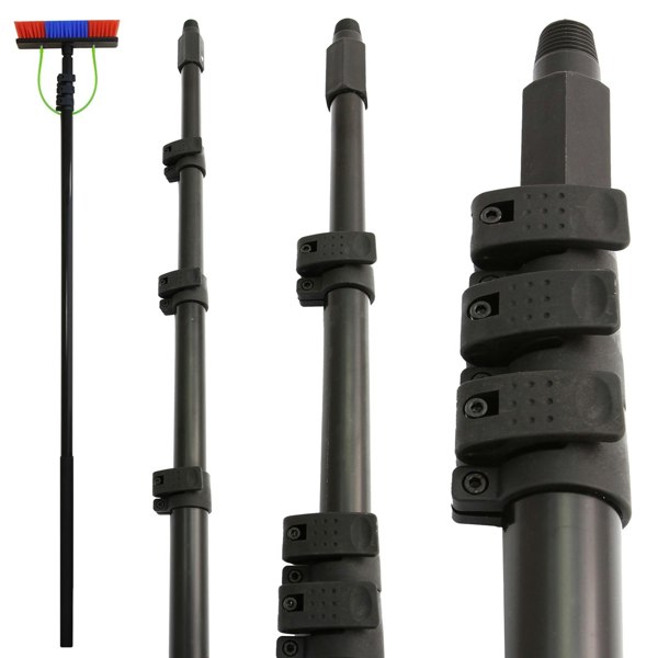 Maxblast 30ft Water Fed Cleaning Pole & 30L Water Trolley