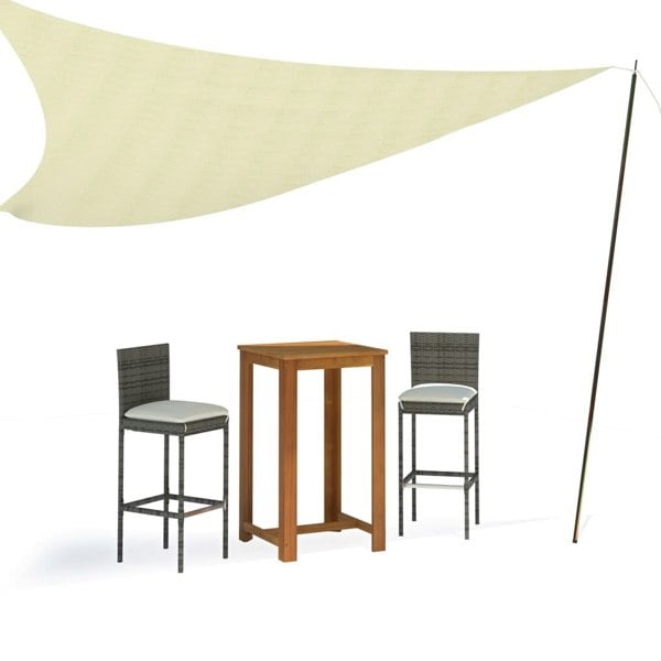 Berkfield Telescopic Tent Pole with Length of 170-255 cm Galvanised Steel
