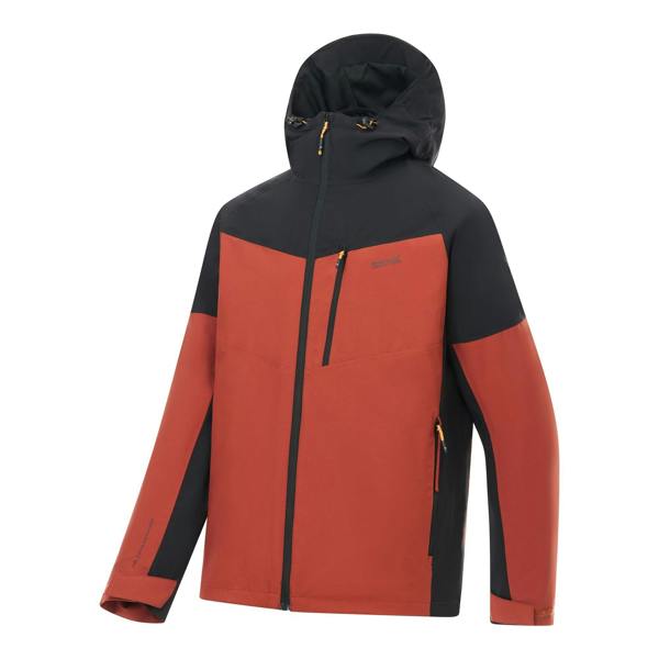 Regatta Mens Wentwood 3 in 1 Jacket - Burnt Henna/Black - 