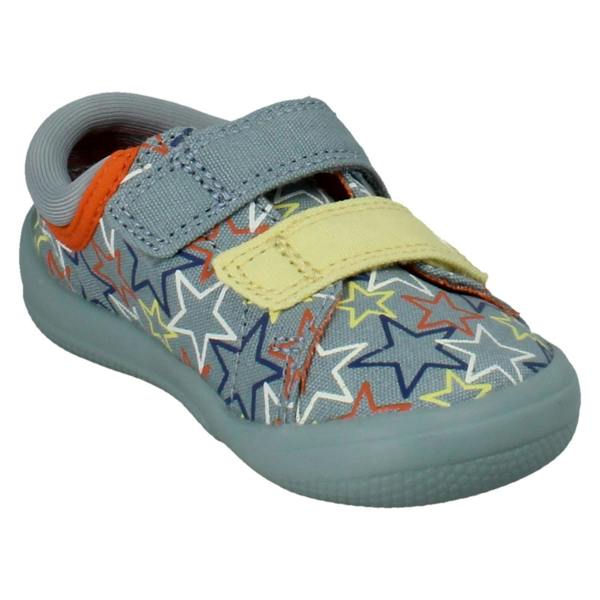 Clarks Boys Clarks Canvas Doodles Briley Fly T