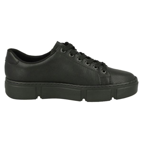 Rieker Ladies Sneakers By Rieker Lace Up Trainers N59L1