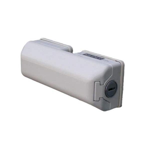 Van Locks Slide Barn Door High Security White - Single