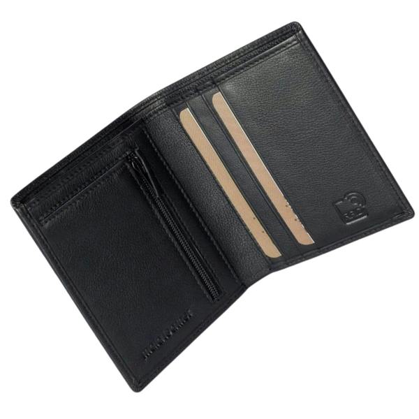 Mala Leather Origin Shirt Leather Wallet With Coin Pocket