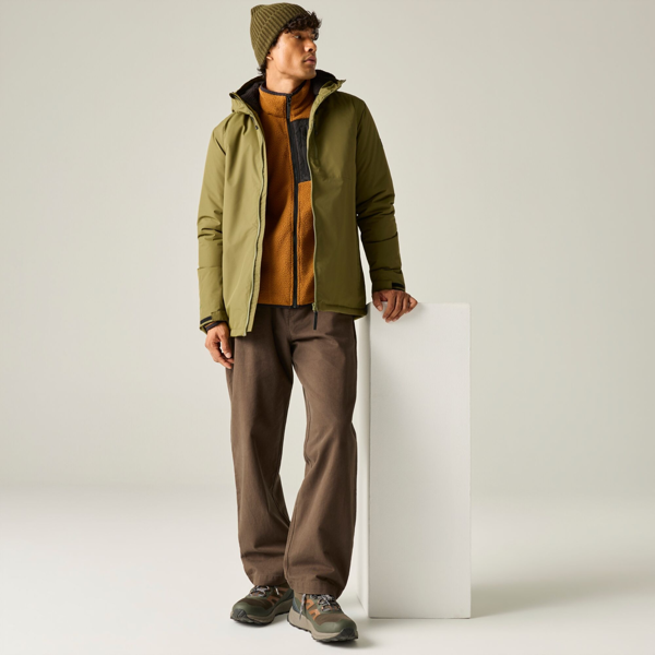 Regatta Mens Frankie Waterproof Insulated Jacket - Nephrite Green