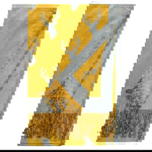 Love EMVY Enchanted Stag Cashmere Warm Blanket Scarf Pashmina