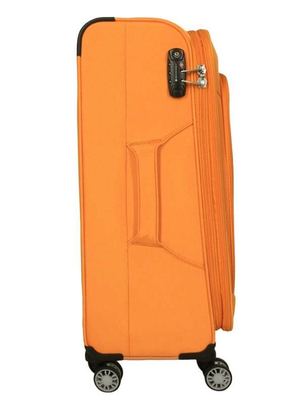 Snowball Soft Lightweight Dual 4 Wheel Suitcase Luggage