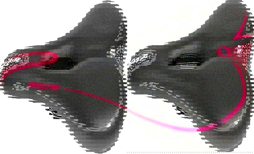 Awe Adult Gel Bike/E-Bike/City Bicycle Saddle Large Pink/Black