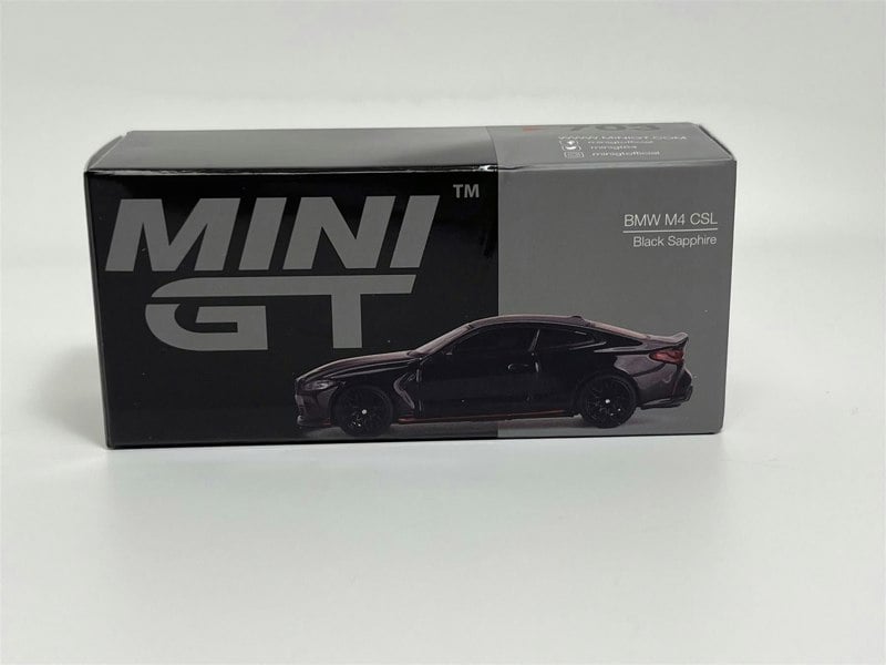 Mini GT BMW M4 CSL Black Sapphire RHD 1:64 Mini GT MGT00703R