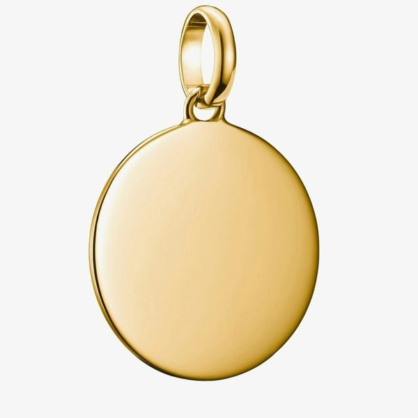 THOMAS SABO Charm Club Connect Gold Plated Large Round Charm CC1273-413-39