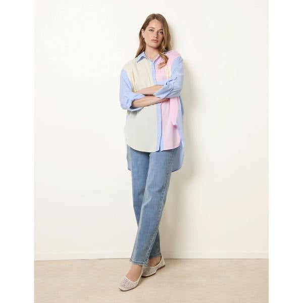 Blue Vanilla Multi Coloured Stripe Shirt