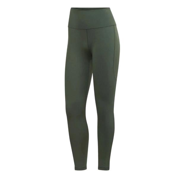 Adidas Womens/Ladies Yoga Studio Leggings - Green - 