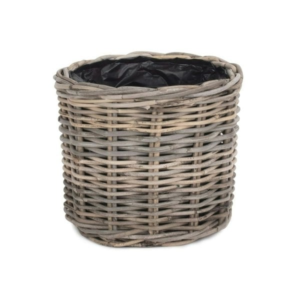 Rattan Round Planter