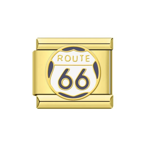 Serafina Route 66 | Italian Style Bracelet Charm