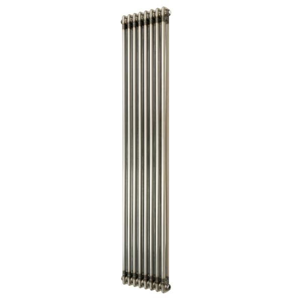 Monstershop Traditional 2 Column Radiator - 1800 x 380mm - Raw Metal