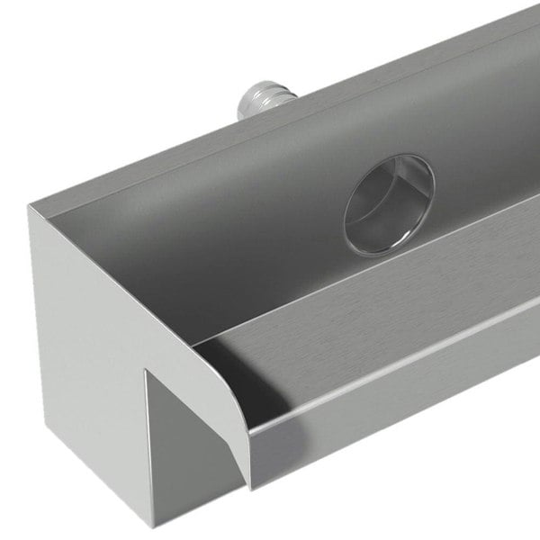 30cm Back Entry Stainless Steel Water Blade Fountains Living and Home