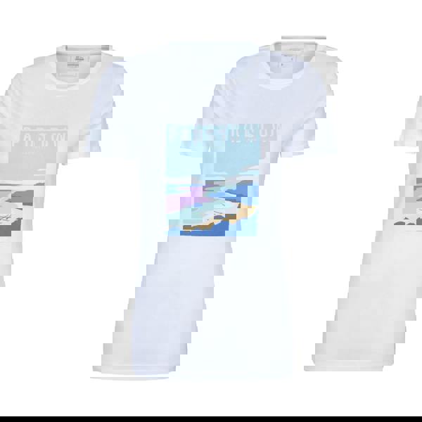 Mountain Warehouse Womens Padstow Short-Sleeved T-Shirt - White