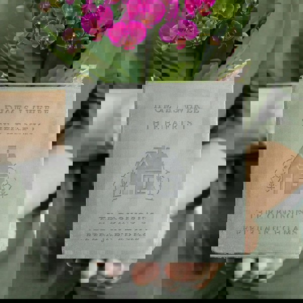 Personalised Memento Company Personalised New Home Concrete Plant Pot