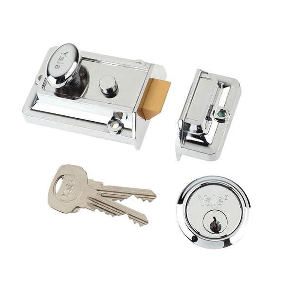 Yale Locks 77 Traditional Nightlatch - Multi Colour - 