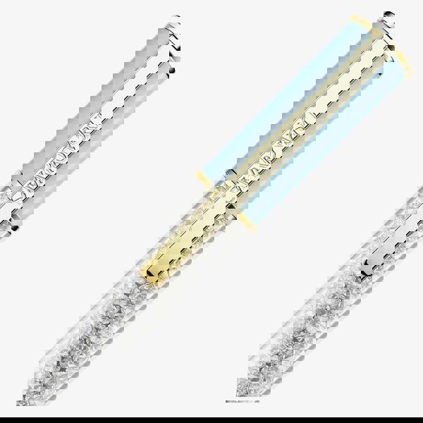 Swarovski Crystalline Lustre Gold Tone Plated Green & Blue Ballpoint Pen 5676542
