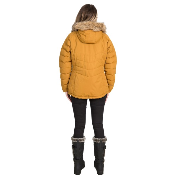 Trespass Women's Nadina Waterproof Padded Jacket - Golden Brown