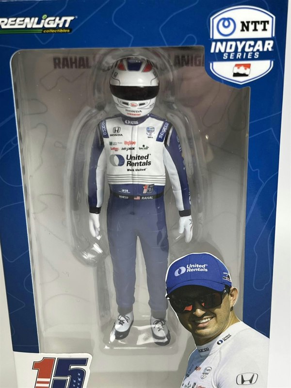 Greenlight Graham Rahal #15 Rahal Letterman Lanigan Driver Figure 1:18 Greenlight 11302