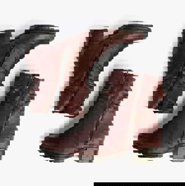 Rieker 78656-35 Womens Boots Red