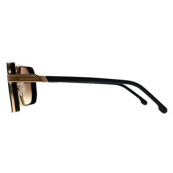 Carrera Sunglasses 1069/S I46 86 Matte Black Gold Black Brown Green Anti Reflex