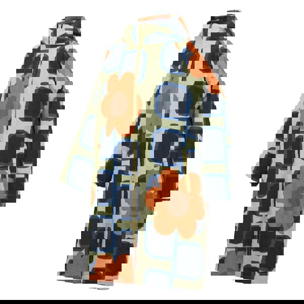 Regatta Girls Orla Kiely Giant Square Flower Changing Robe - Orange - 