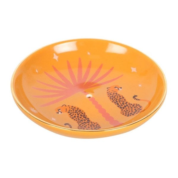 Serano Leopard Palm Incense Holder