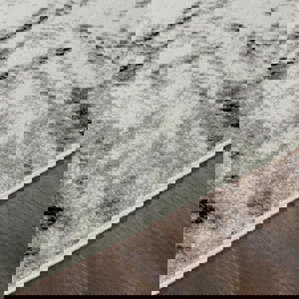 Livabliss Pisa-Abstract Black Grey Off-White Modern Marble&nbsp;Rug