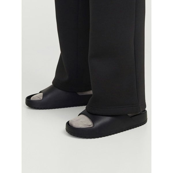 Jack & Jones Ripple Moulded EVA Men's Anthracite Slides