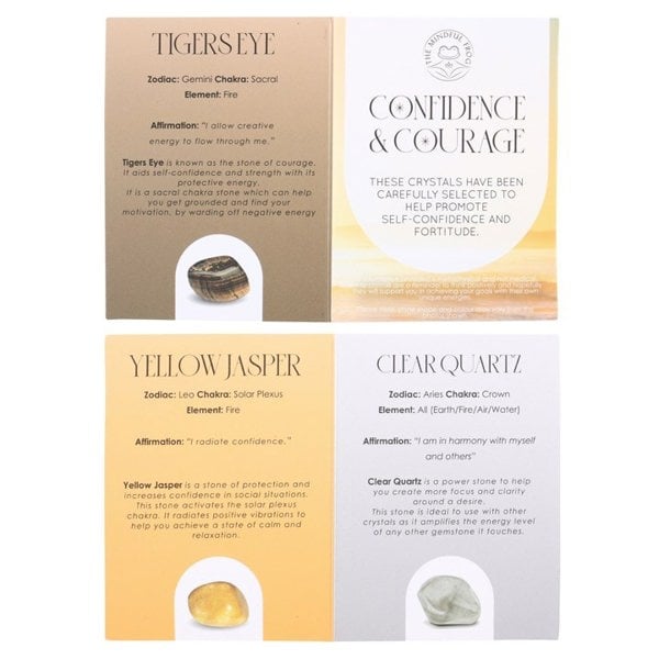 Serano Confidence & Courage Healing Crystal Set